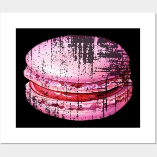 Pink Macaron Posters and Art